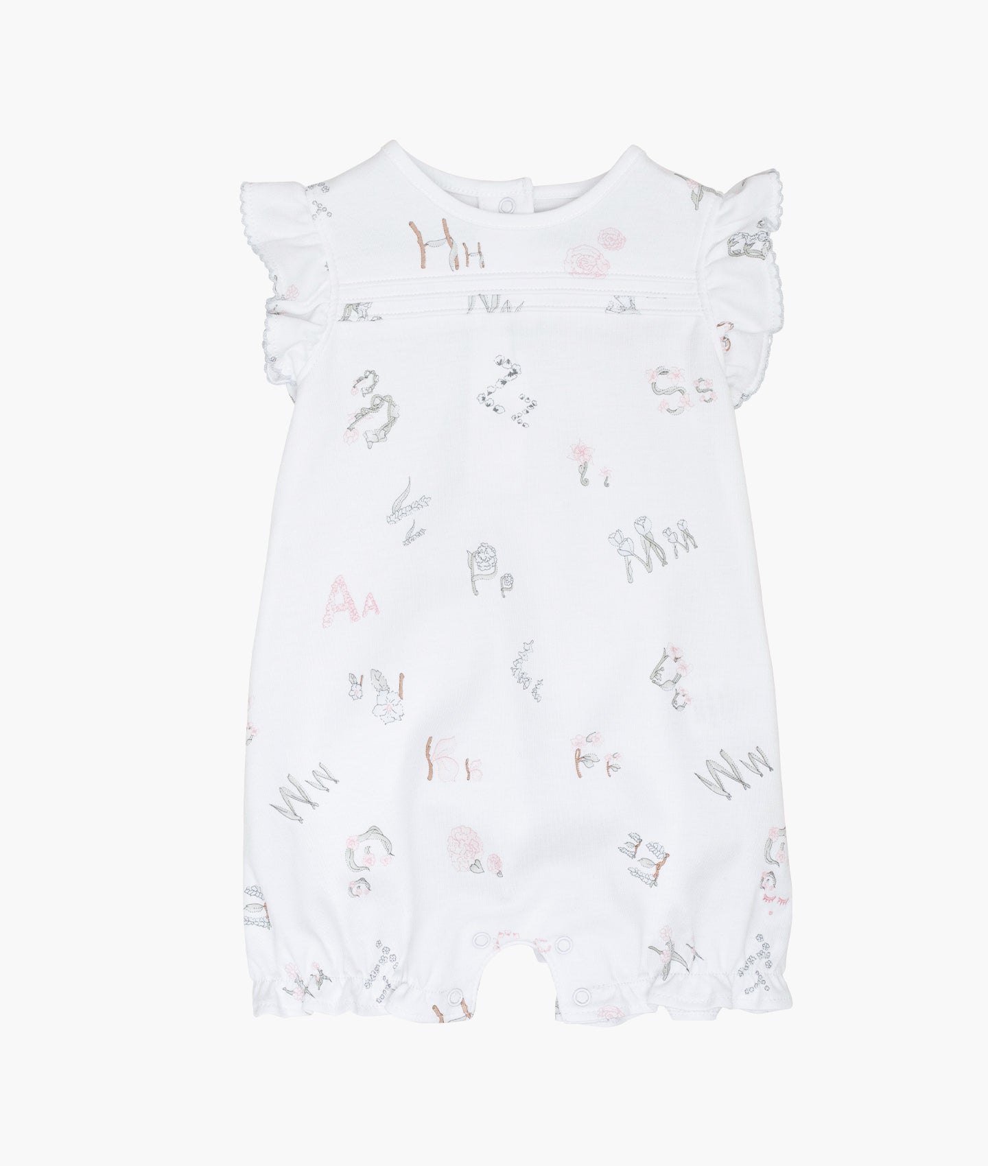 Alphabet Flowers Athena Jumpsuit