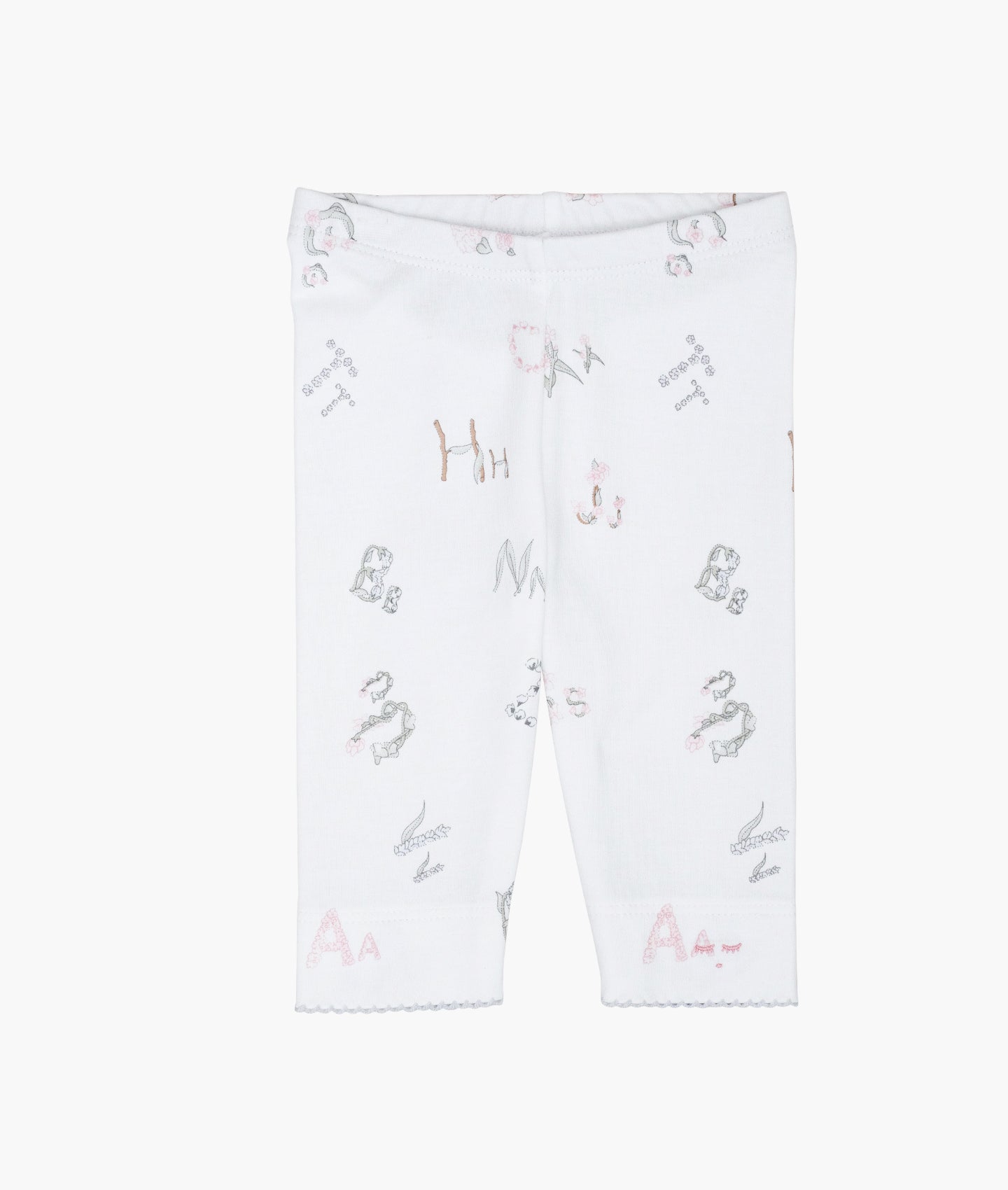 Leggings Flores Alfabeto