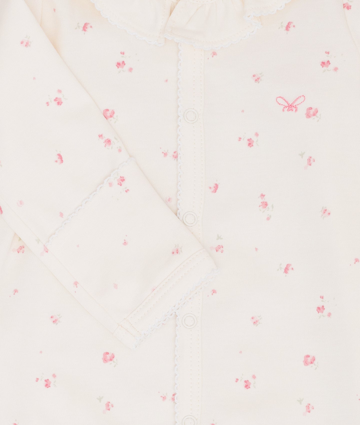 Pyjama à col volanté Rose Garden