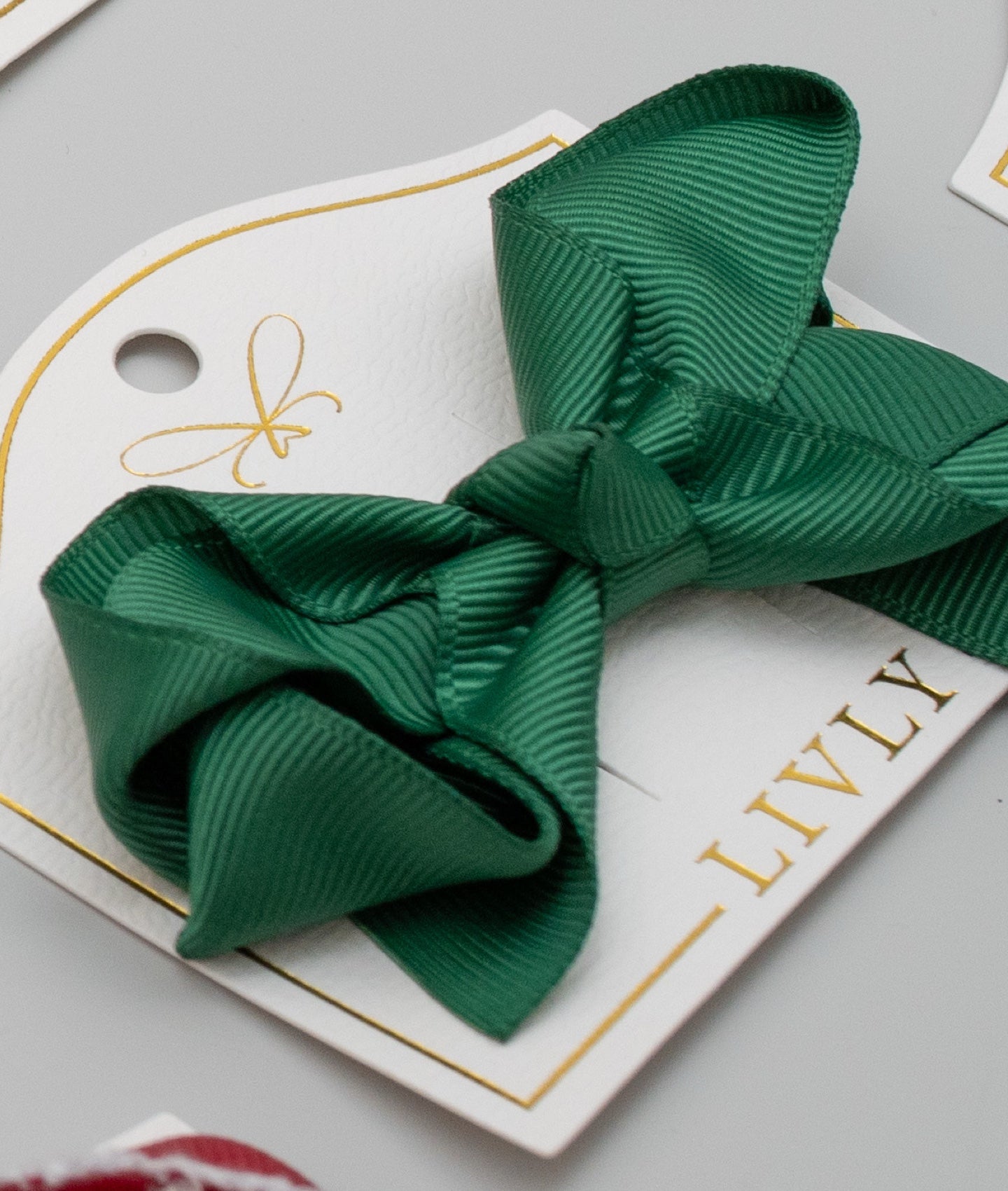 Medium Bow Forest Green