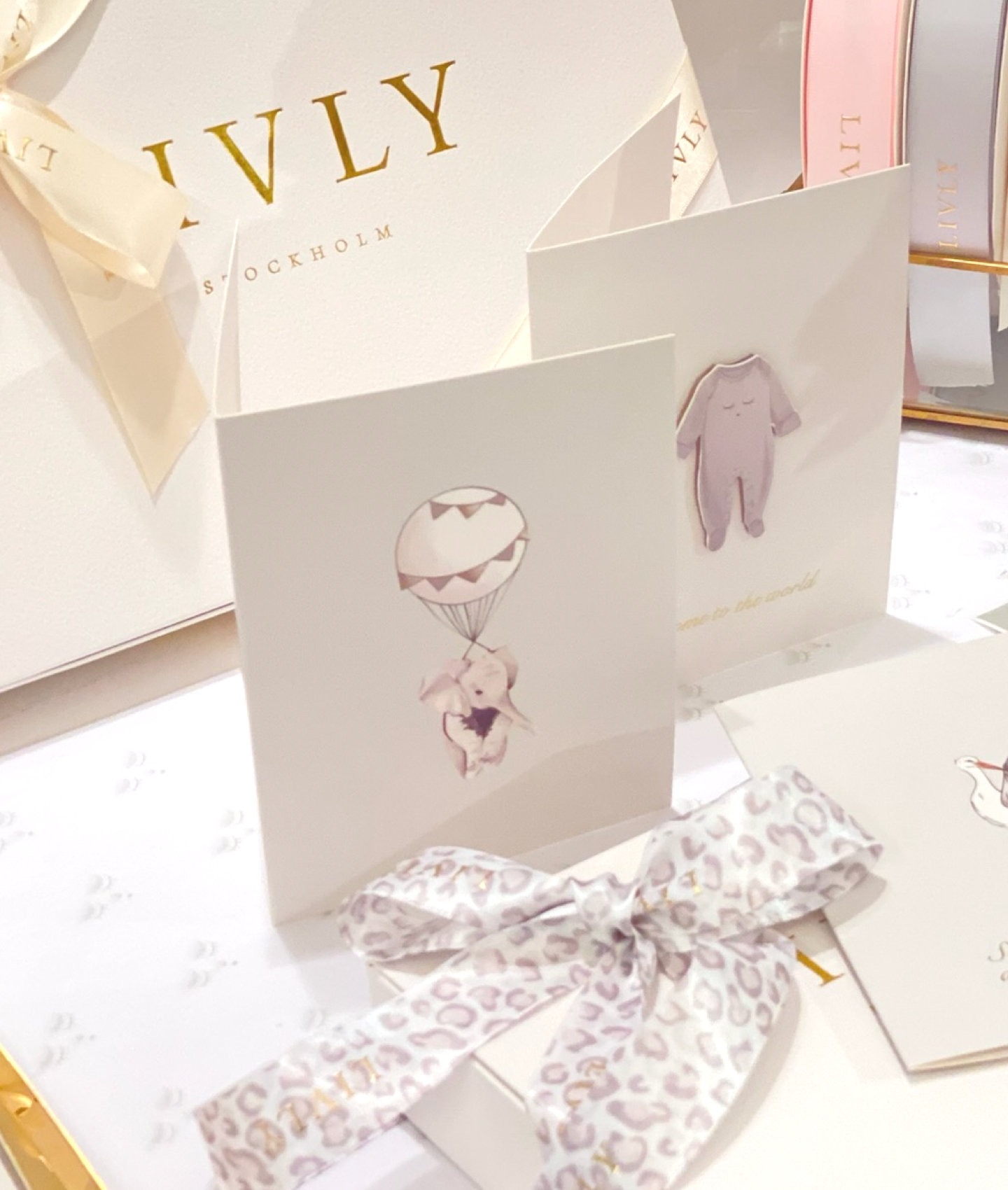 Flying Elephant Gratulationskort