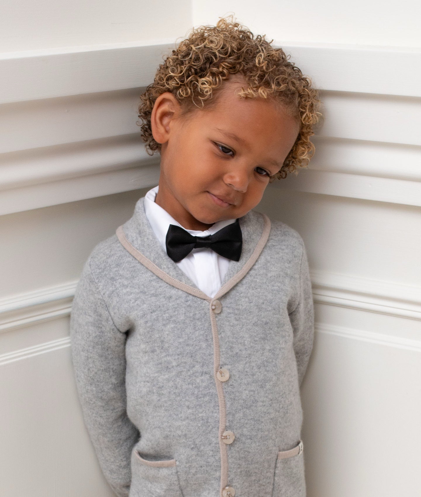 Cashmere Varsity Cardigan