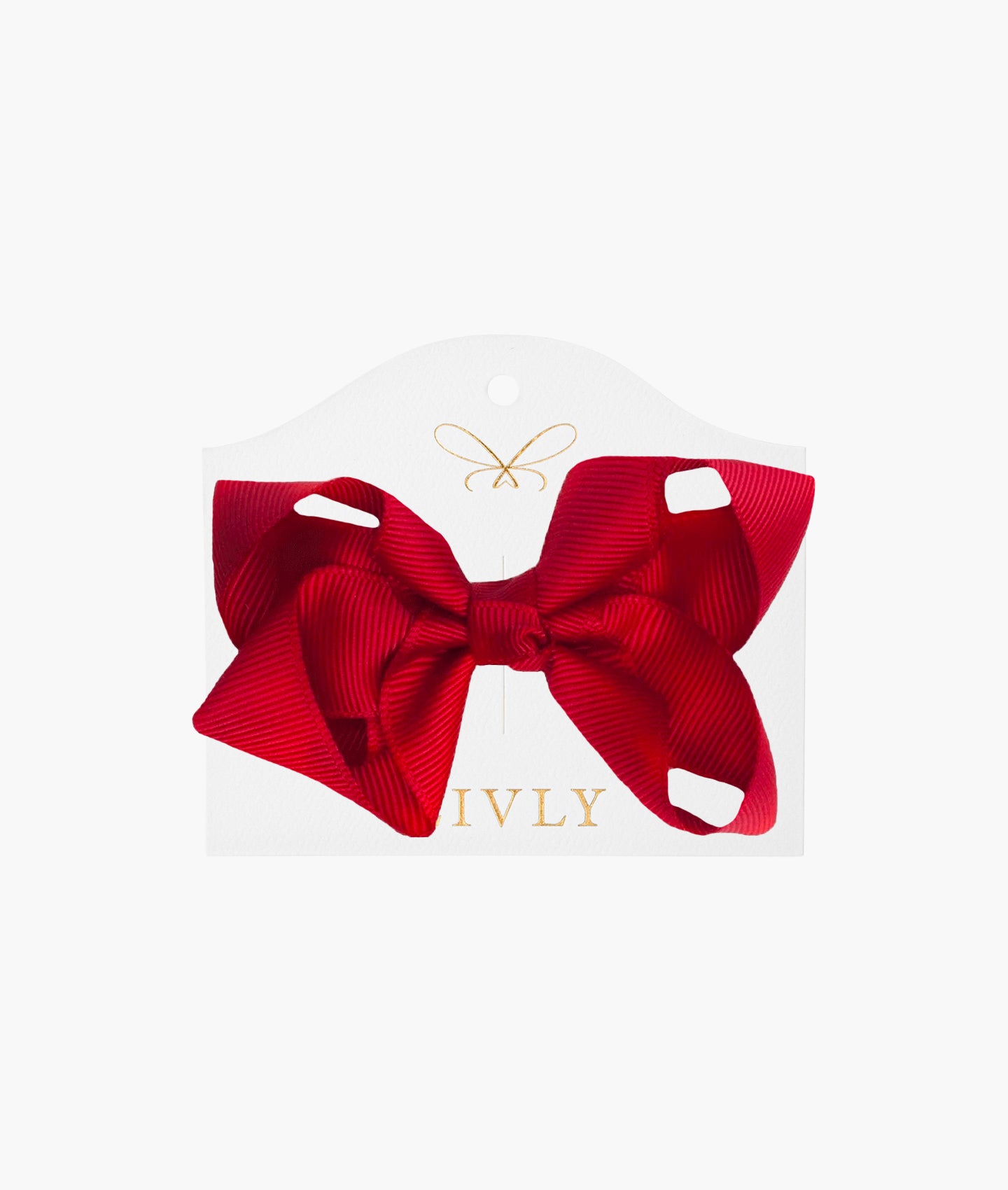 Medium Bow Scarlet