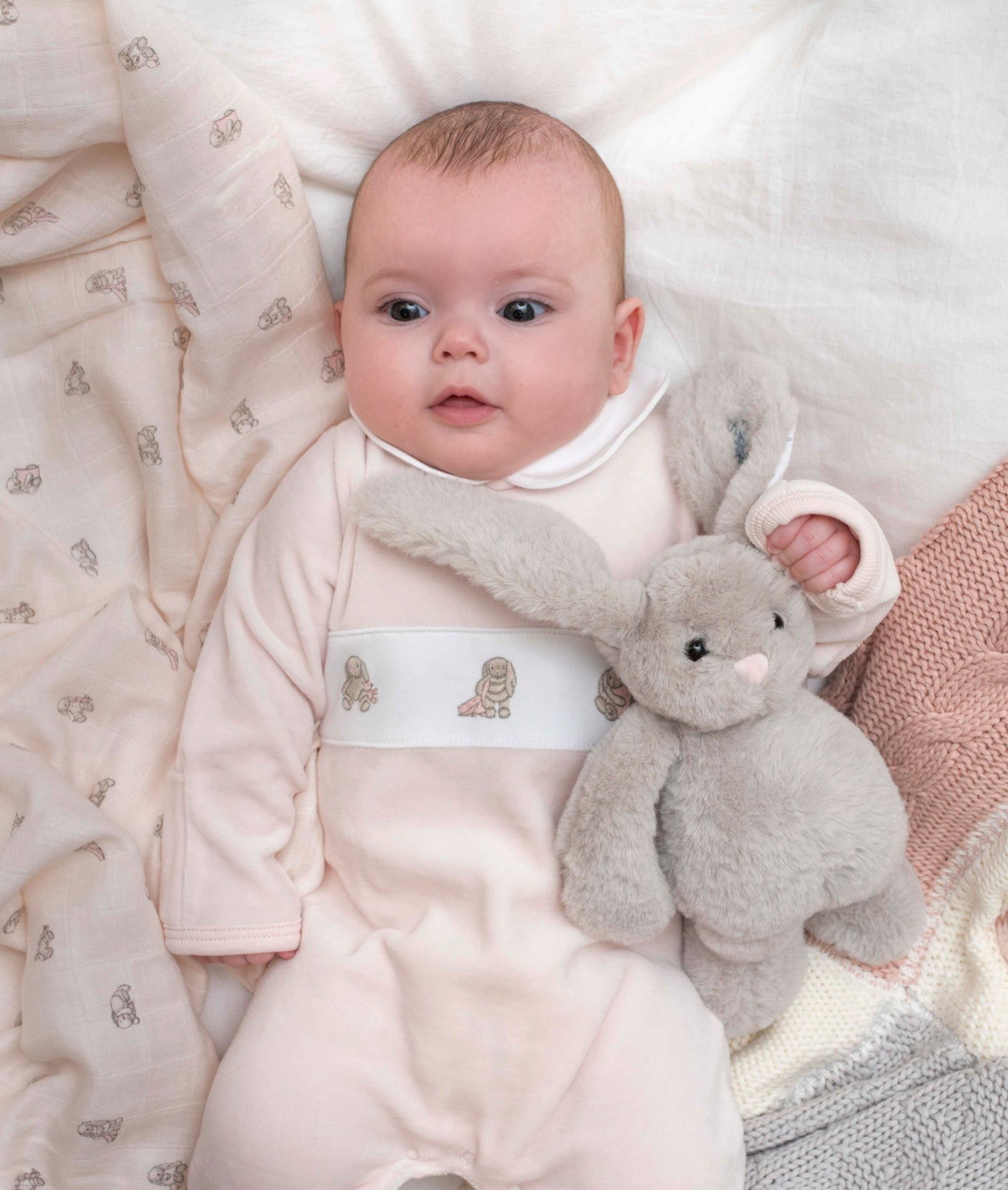 Snuggle Bunny Marley Aubrey Footie