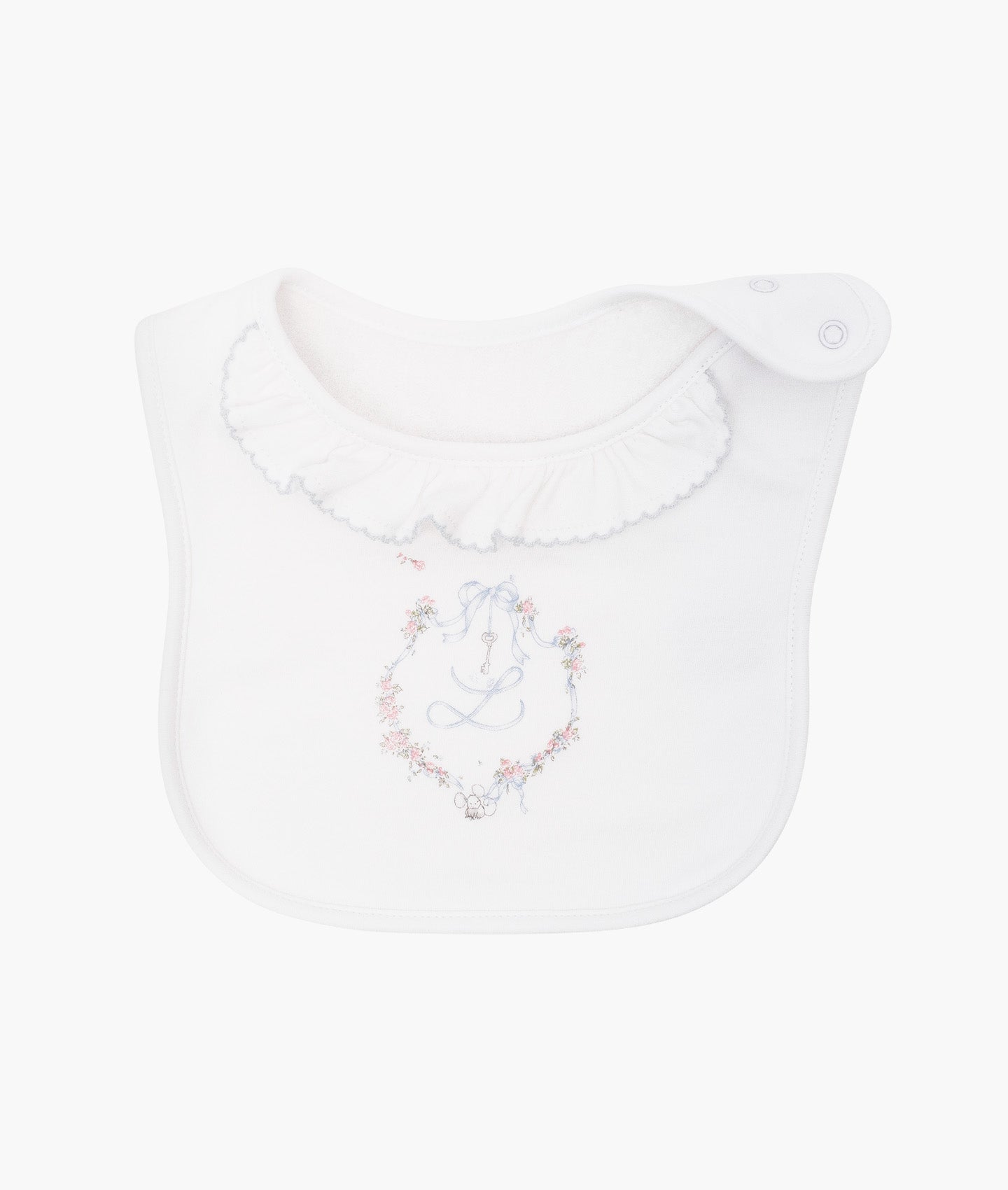 Roses And Ribbons Bib