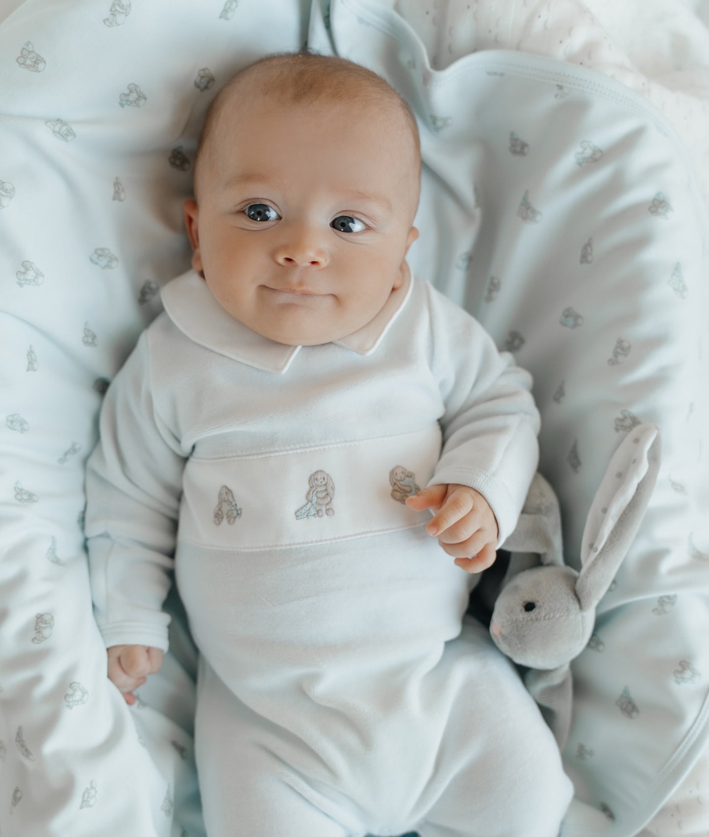 Snuggle Bunny Marley Aubrey Footie