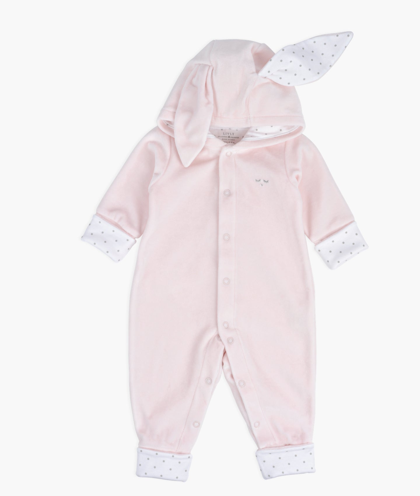 Plush Bunny Overall