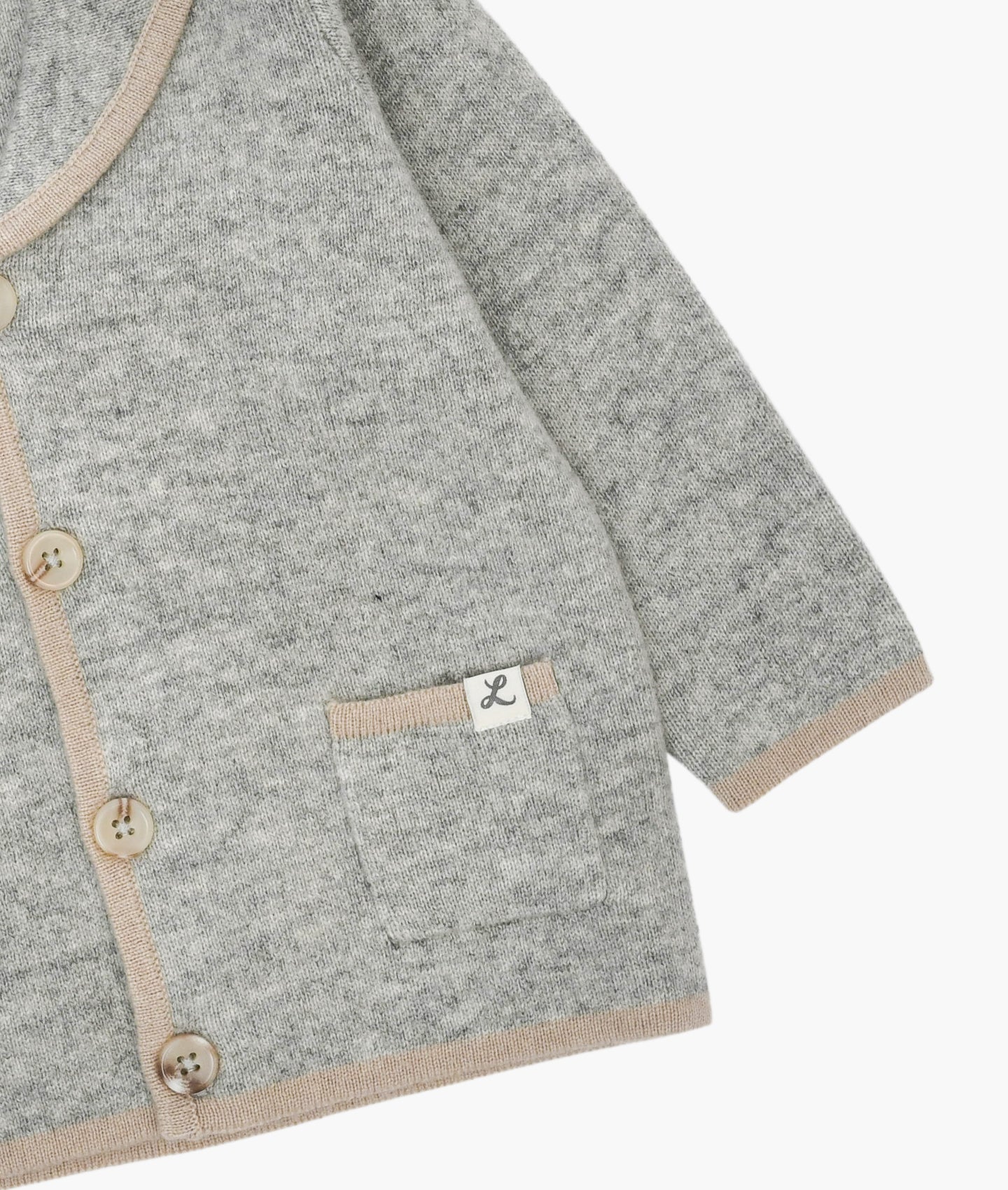 Cashmere Varsity Cardigan