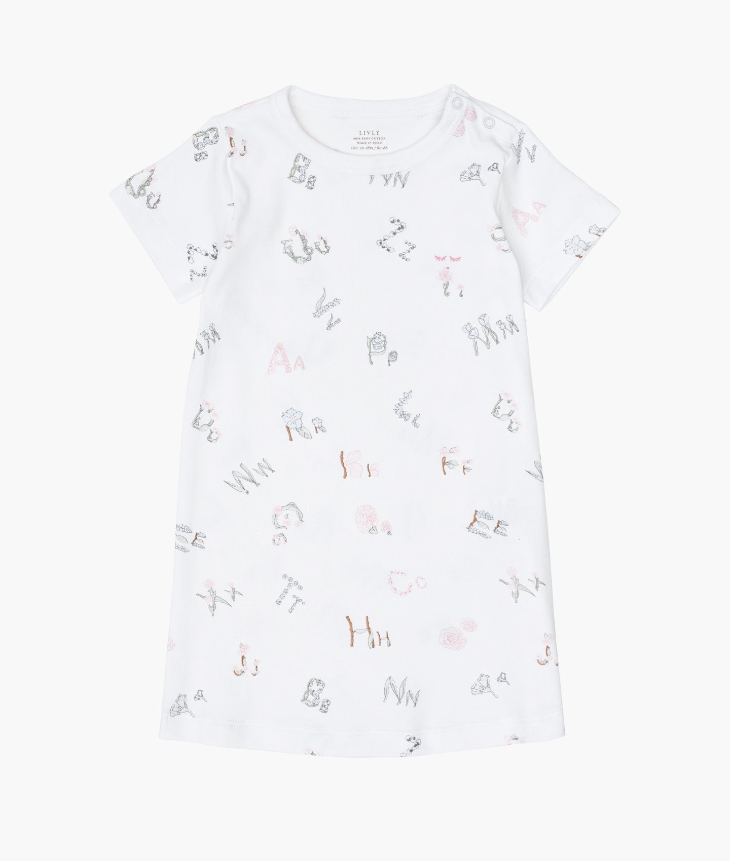 Alphabet Nightgown