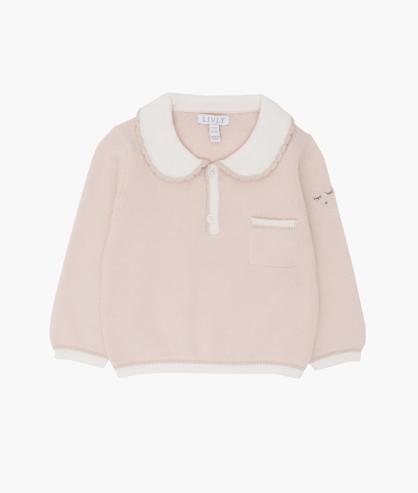 Scallop Collar Sweater