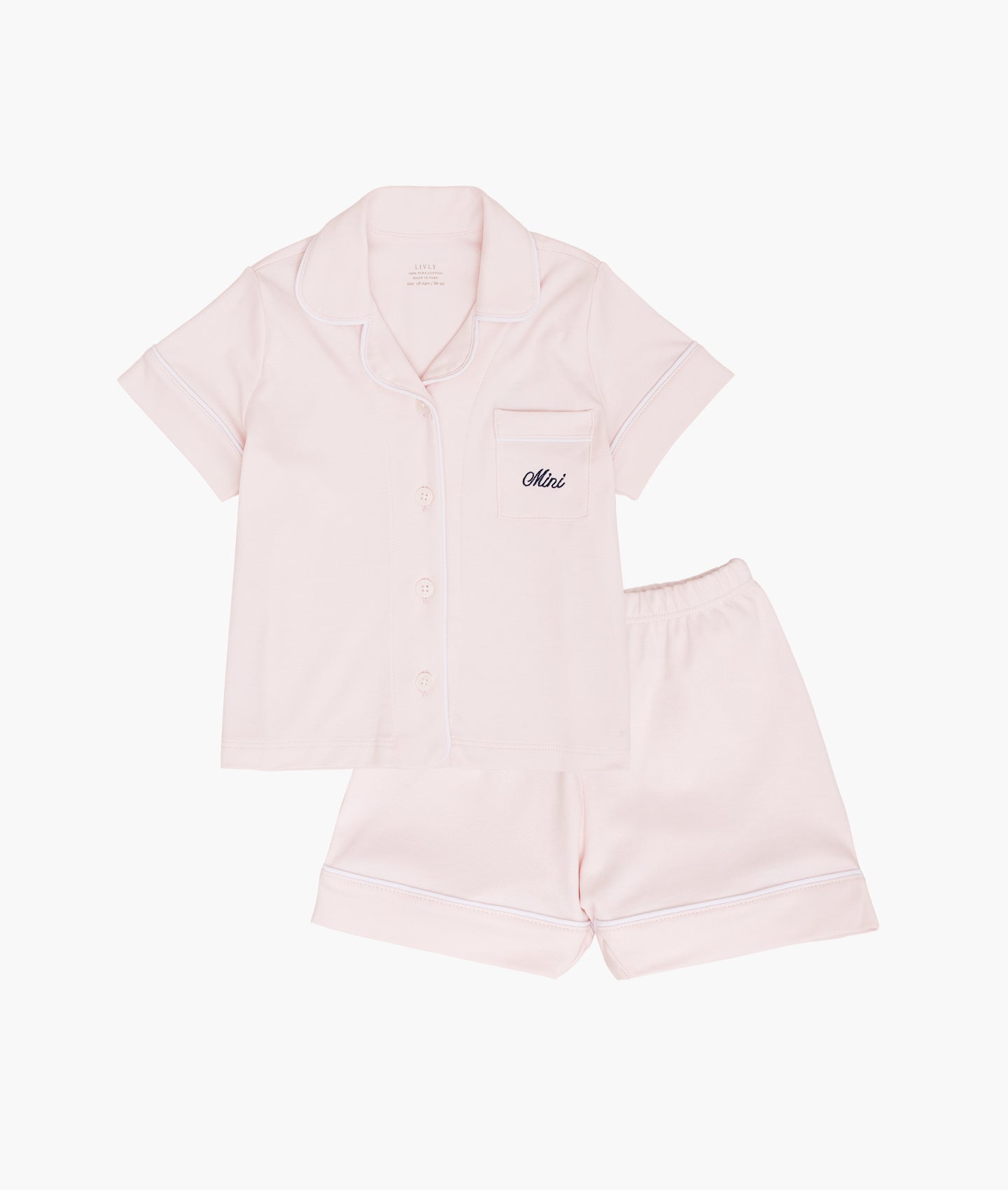 Kurzärmeliger Mini-Pyjama