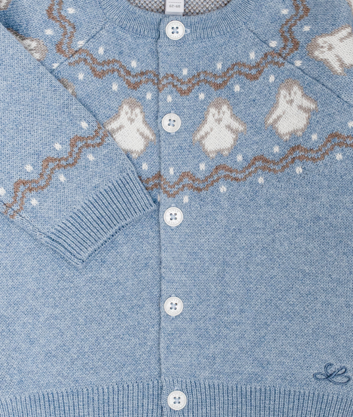 Ensemble « Pingouin de Fair Isle »