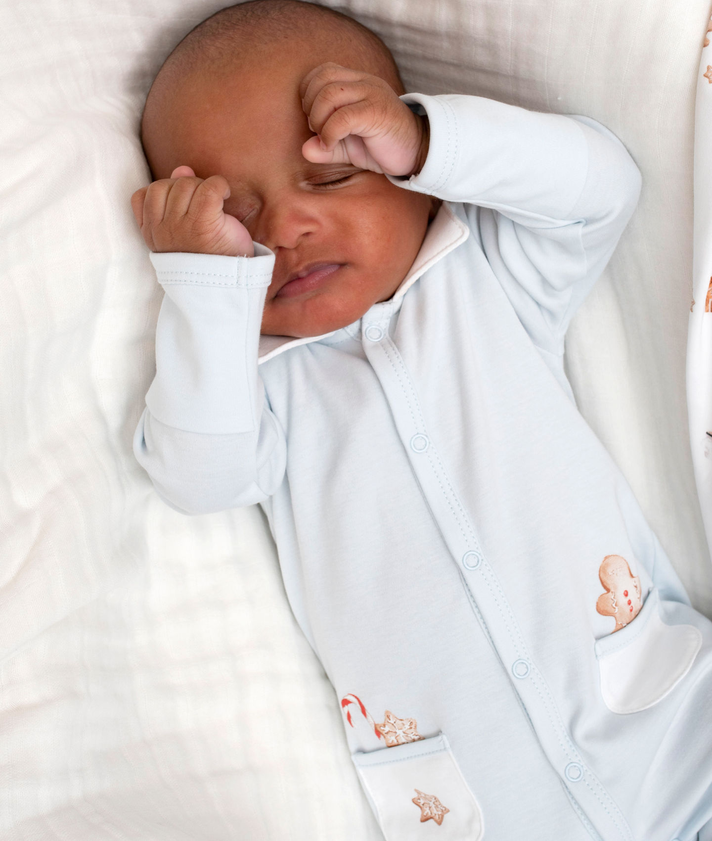 Little Gingerbreads Collar Footie