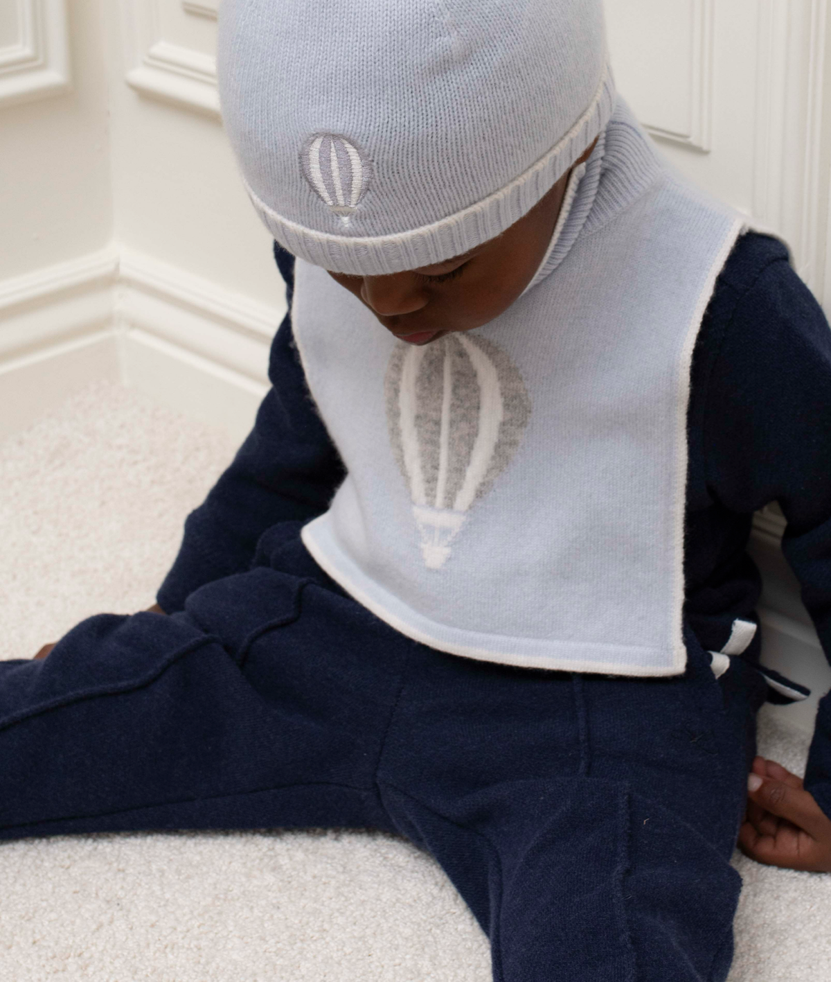 Air Balloon Baby Pullover Scarf