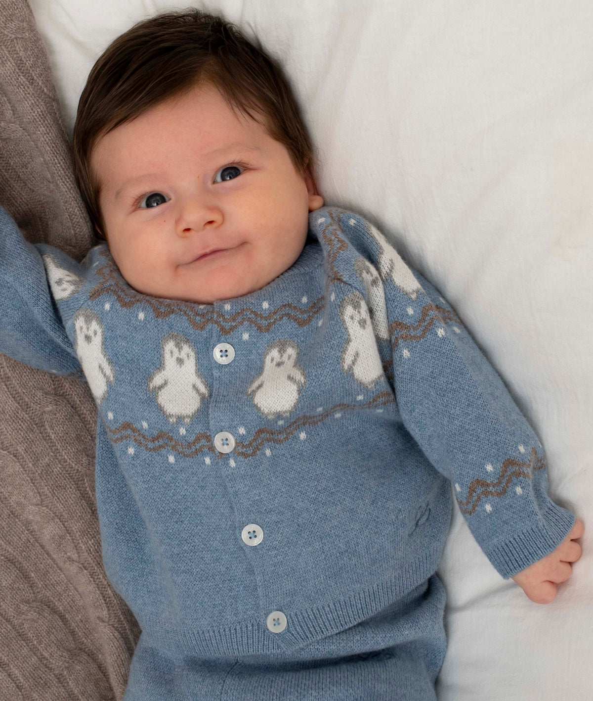 Ensemble « Pingouin de Fair Isle »