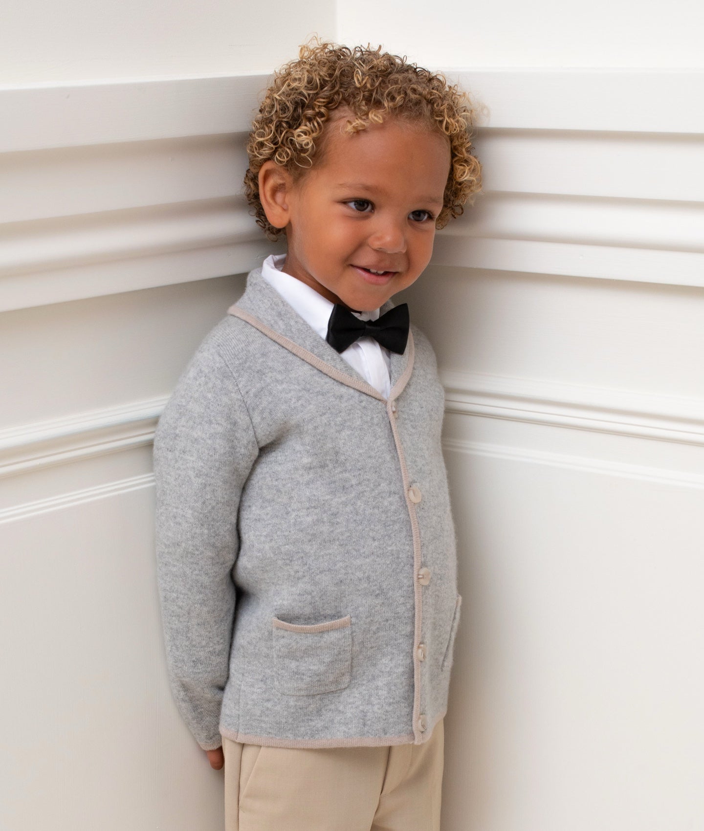 Cashmere Varsity Cardigan