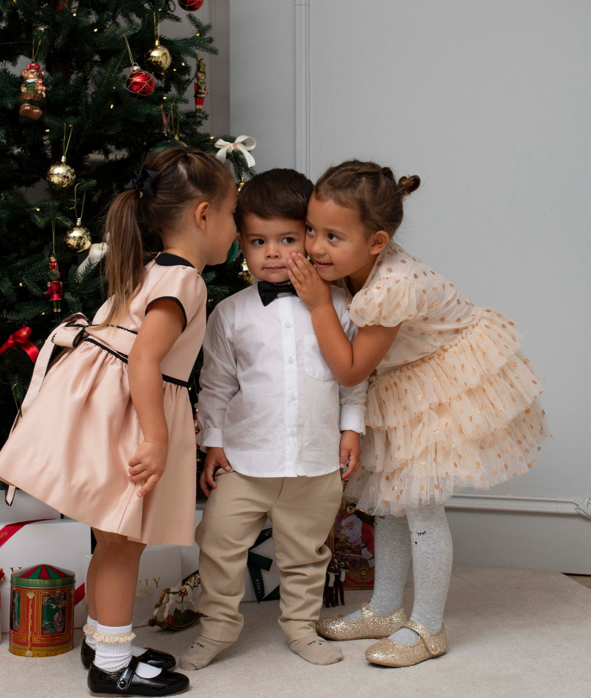 A Pois Tulle Dress