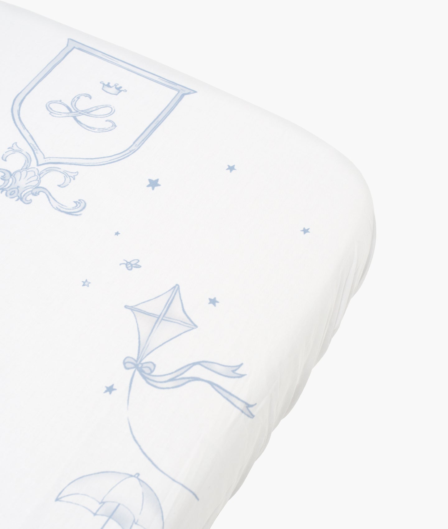 Wonderland Fitted Crib Sheet